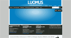 Desktop Screenshot of luomus.fi